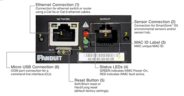 Panduit SmartZone™ UPS Intelligent Network Management Card Panduit SmartZone™ UPS Intelligent Network Management Card